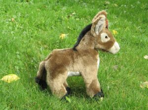 Peluche « Âne du Bourbonnais»