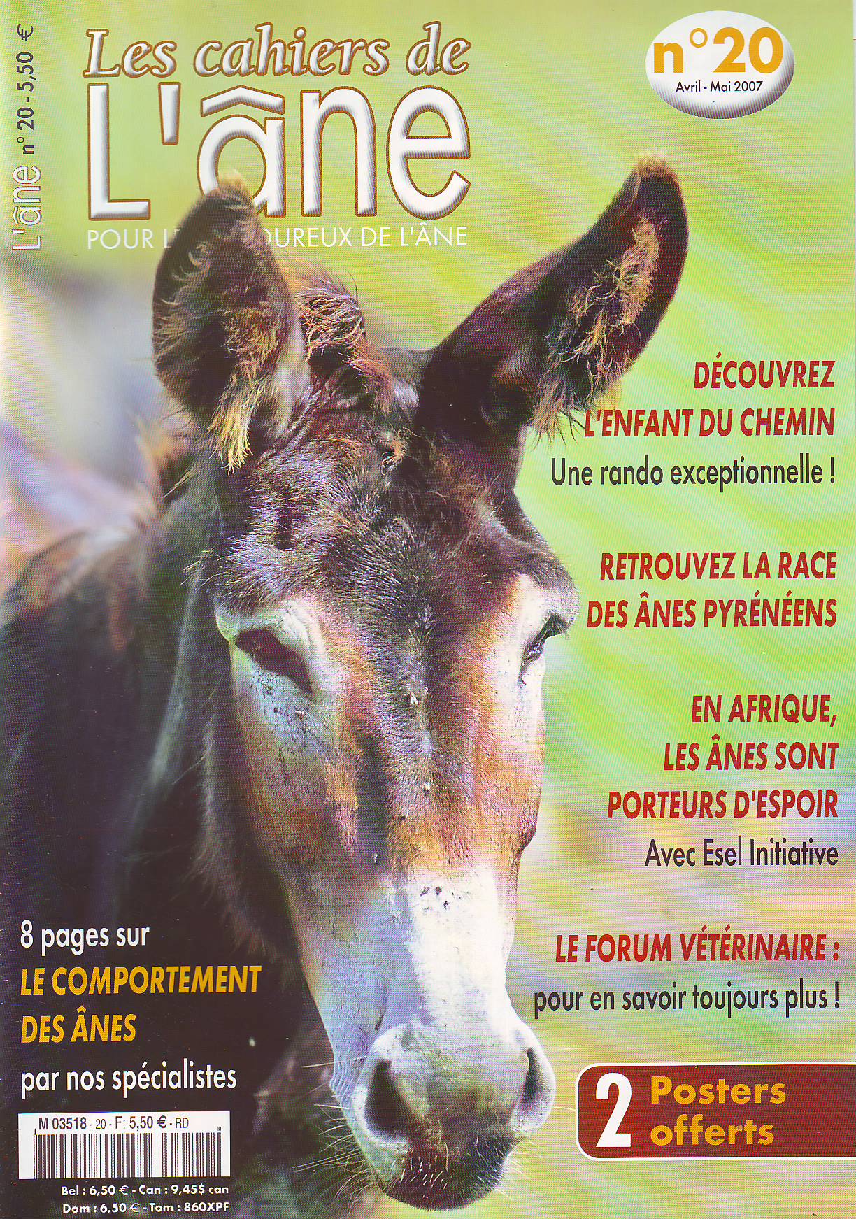 Cahiers de l'âne 20