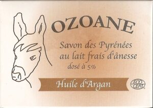 Savon à l'huile d'argan au lait frais d'ânesse