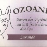 Savon lavande au lait frais d'ânesse