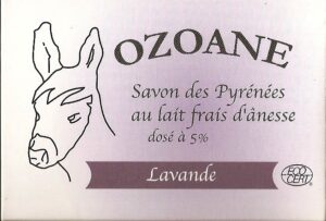 Savon lavande au lait frais d'ânesse