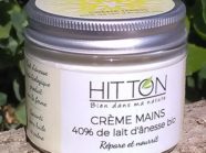 Crème mains lait ânesse