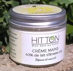 Crème mains lait ânesse