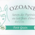 Savon bio au lait frais d'ânesse et à l'huile essentielle de petit grain