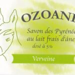 Savon bio au lait d'ânesse et à l'huile essentielle de verveine