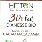 Savon cacao 30% lait d'ânesse